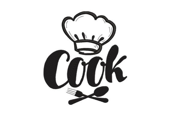 Cook Kitchen Embroidery