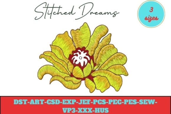 Floral Harmony Embroidery