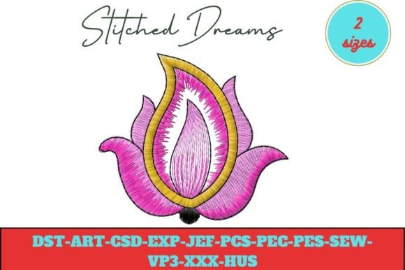 Flower of Life Embroidery Design
