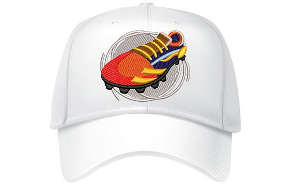 Soccer Shoe Embroidery